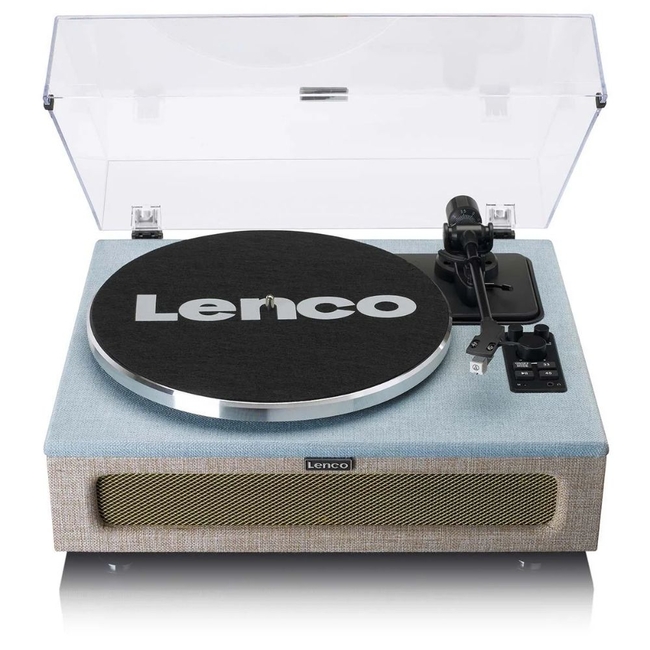 Lenco Turntable LS-440 - Blue/Taupe