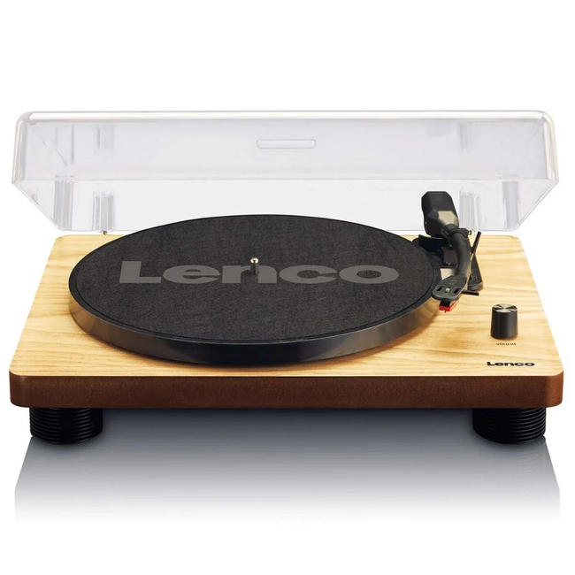 Lenco LS-50 USB Wood - Belt Drive - Με ενισχυτή -Ηχεία