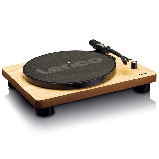 Lenco LS-50 USB Wood - Belt Drive - Με ενισχυτή -Ηχεία