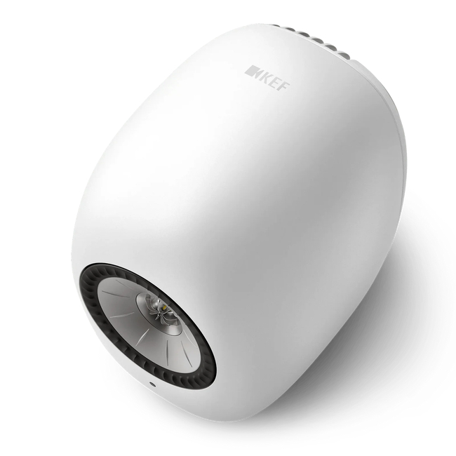 KEF LS LUXE Wireless HiFi Speakers - Mineral White (Ζεύγος)