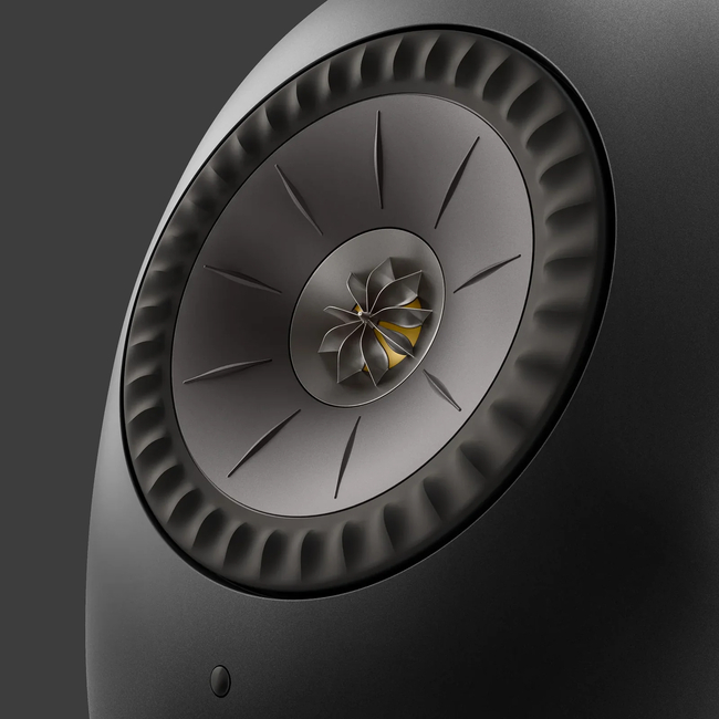 KEF LS LUXE Wireless HiFi Speakers - Eclipse Black (Ζεύγος)