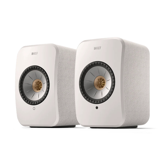 KEF LSX II Wireless HiFi System - Cotton White (Ζεύγος)