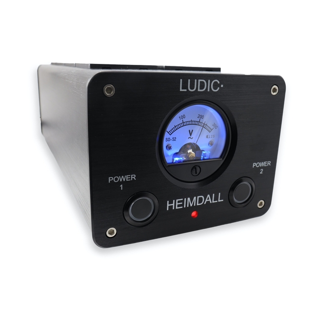 Ludic Heimdall Netfilter G30 Black  - φίλτρο, 8 πρίζες, καταστολέας υπερτάσεων