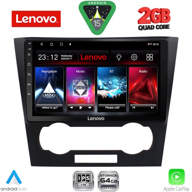 LENOVO LVD 2073_CPA (9inc) MULTIMEDIA TABLET for CHEVROLET EPICA mod. 2006-2011