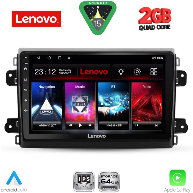 LENOVO LVD 2143_CPA (9inc) MULTIMEDIA TABLET for FIAT DUCATO mod. 2021>