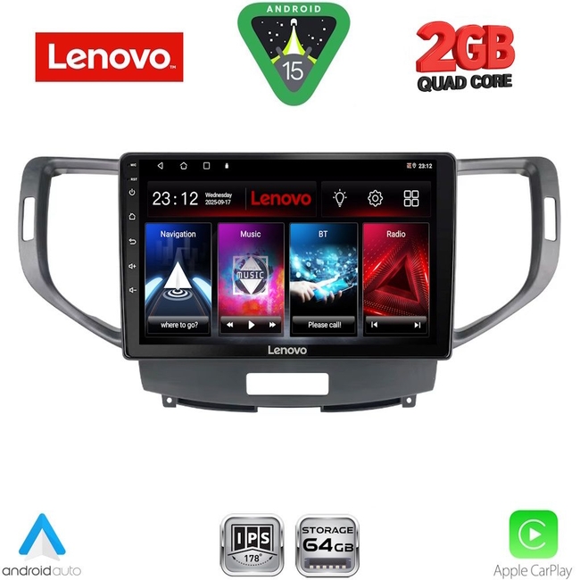 LENOVO LVD 2183_CPA (9inc) MULTIMEDIA TABLET for HONDA ACCORD mod. 2008-2013