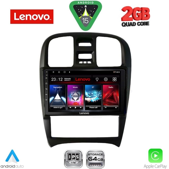 LENOVO LVD 2247_CPA (9inc) MULTIMEDIA TABLET for HYUNDAI SONATA mod. 2000-2006