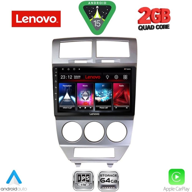 LENOVO LVD 2275_CPA (10inc) MULTIMEDIA TABLET for DODGE CALIBER mod. 2006-2012