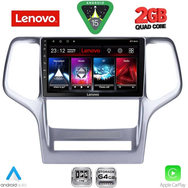 LENOVO LVD 2282_CPA (9inc) MULTIMEDIA TABLET for JEEP GRAND CHEROKEE mod. 2011-2014