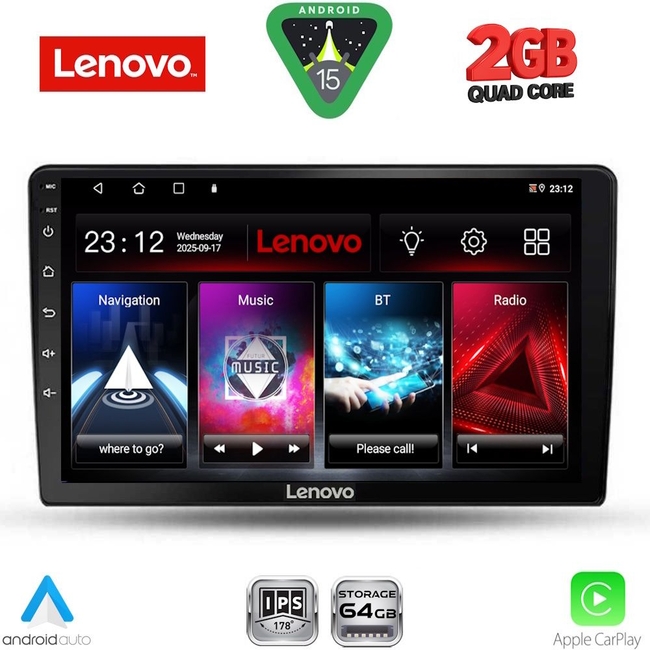 LENOVO LVD 2300_CPA (9inc) MULTIMEDIA TABLET for KIA CEED  mod. 2006-2009