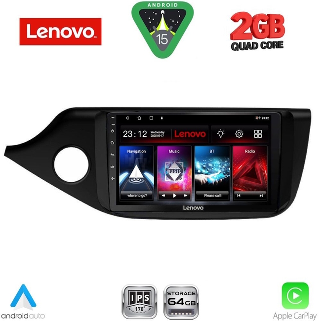 LENOVO LVD 2302_CPA (9inc) MULTIMEDIA TABLET for KIA CEED  mod. 2012-2018