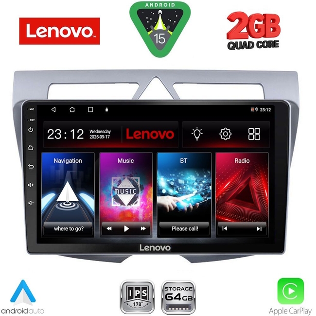 LENOVO LVD 2307_CPA (9inc) MULTIMEDIA TABLET for KIA PICANTO mod. 2008-2011