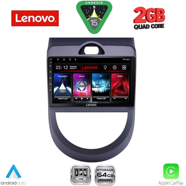 LENOVO LVD 2320_CPA (9inc) MULTIMEDIA TABLET for KIA SOUL mod. 2008-2013