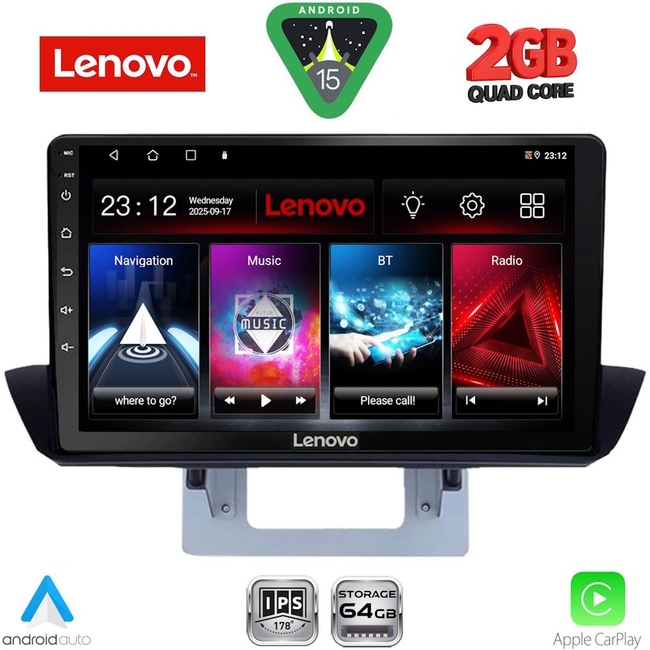 LENOVO LVD 2364_CPA DASH (9inc) MULTIMEDIA TABLET for MAZDA BT50 mod. 2012-2019