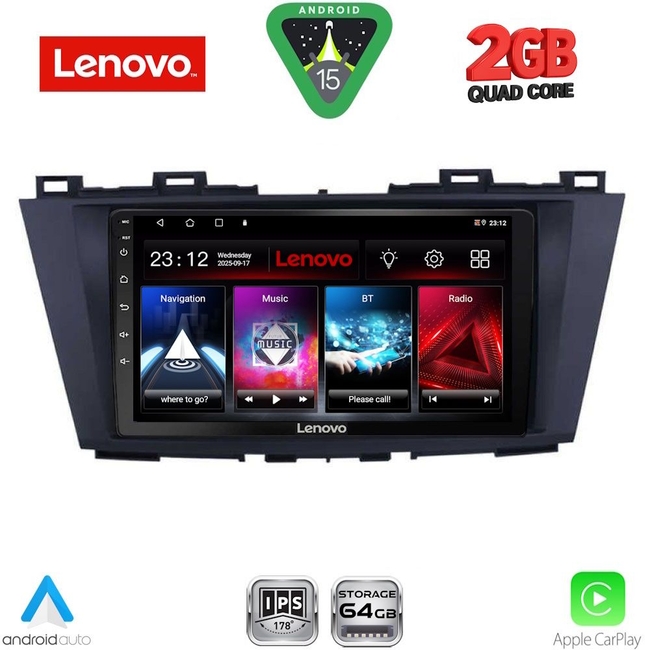LENOVO LVD 2371_CPA (9inc) MULTIMEDIA TABLET for MAZDA 5 mod. 2011-2020