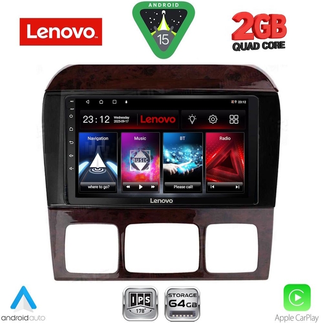 LENOVO LVD 2426_CPA (9inc) MULTIMEDIA TABLET for MERCEDES  S  W220  mod. 1998-2005