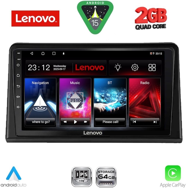 LENOVO LVD 2548_CPA (9inc) MULTIMEDIA TABLET for RENAULT EXPRESS mod. 2020>