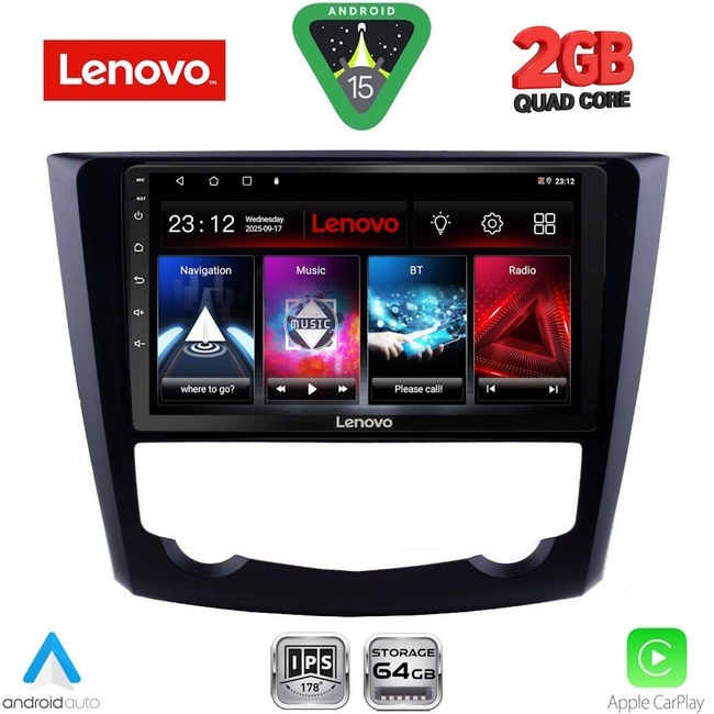 LENOVO LVD 2549_CPA (9inc) MULTIMEDIA TABLET for RENAULT KADJAR mod. 2015>