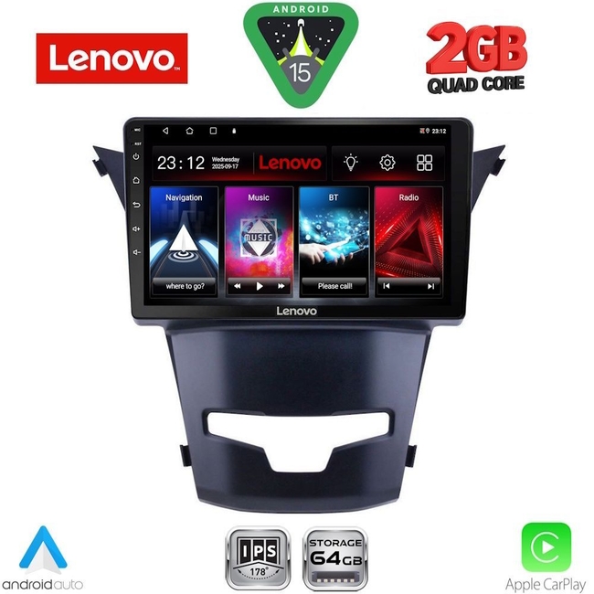 LENOVO LVD 2653_CPA (9inc) MULTIMEDIA TABLET for SSANGYANG KORANDO mod. 2014>