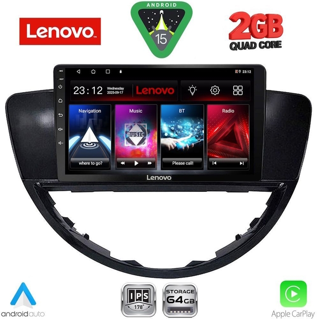 LENOVO LVD 2660_CPA (9inc) MULTIMEDIA TABLET for SUBARU TRIBECA mod. 2007-2014