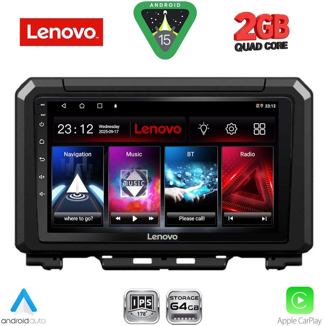 LENOVO LVD 2679_CPA (9inc) MULTIMEDIA TABLET for SUZUKI JIMNY mod. 2017>