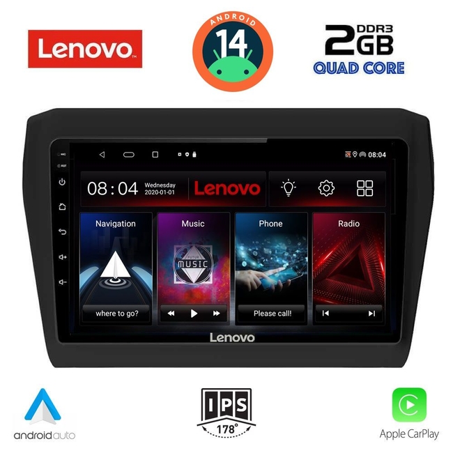LENOVO LVD 2686_CPA (9inc) MULTIMEDIA TABLET for SUZUKI SWIFT mod. 2017&gt;