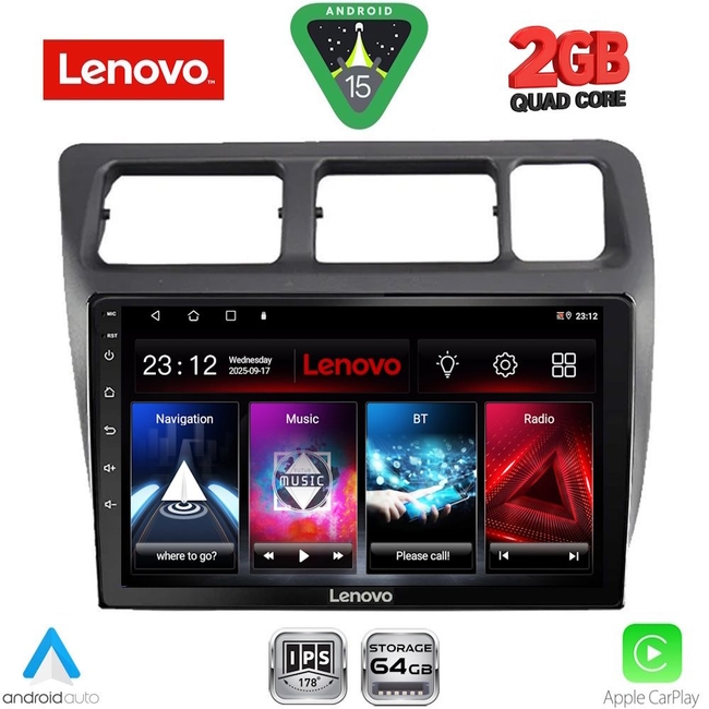 LENOVO LVD 2710_CPA (9inc) MULTIMEDIA TABLET for TOYOTA COROLLA mod. 1992-1997