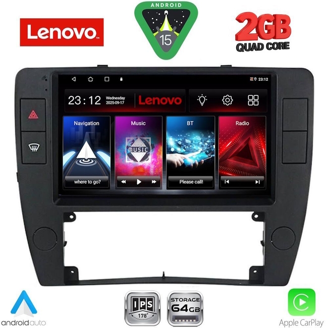 LENOVO LVD 2749_CPA  (9inc) MULTIMEDIA TABLET for VW PASSAT mod. 2000-2005