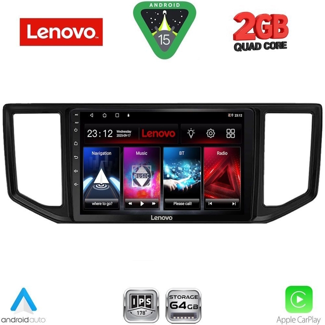 LENOVO LVD 2753_CPA (10inc) MULTIMEDIA TABLET for VW CRAFTER mod. 2017-2026