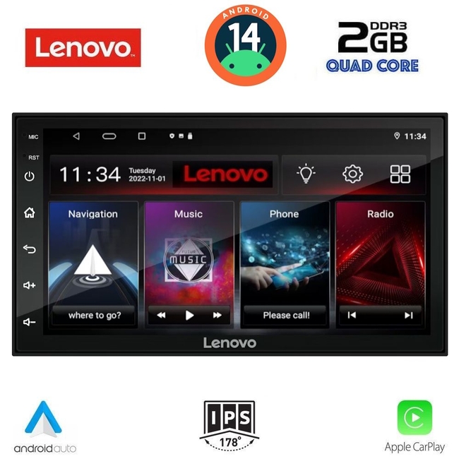 LENOVO LVD 296_CPA (7″_DECK) MULTIMEDIA 2DIN