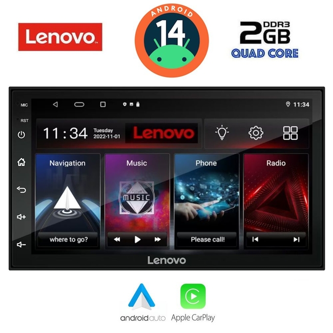 LENOVO LVD 296_CPA (7″_DECK) MULTIMEDIA 2DIN