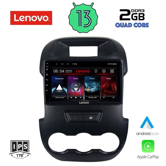 LENOVO LVD 4171_CPA (9inc) MULTIMEDIA TABLET for FORD RANGER mod. 2011-2015