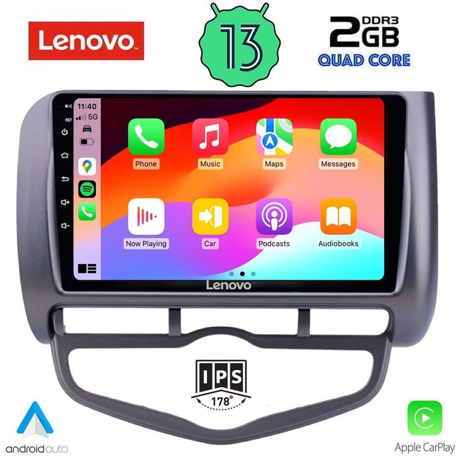 LENOVO LVD 4210_CPA CLIMA (9inc) MULTIMEDIA TABLET for HONDA JAZZ mod. 2002-2008
