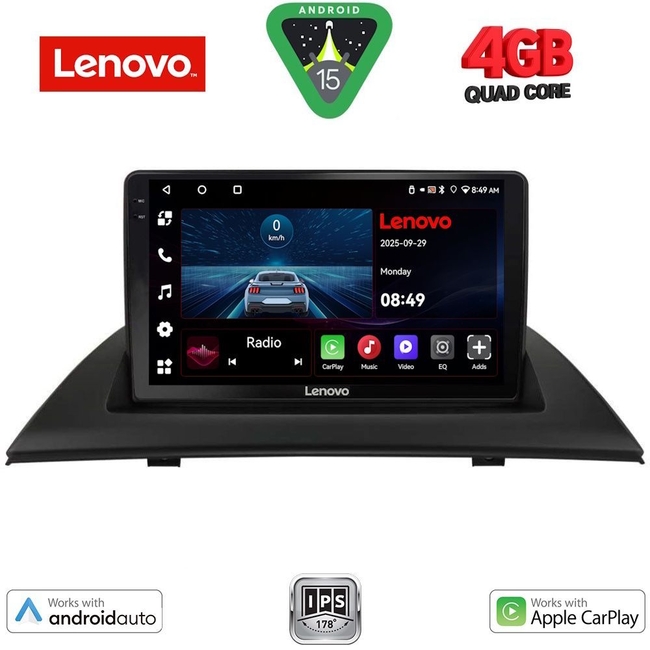 LENOVO LVE 8058_CPAA (9inc) MULTIMEDIA TABLET for BMW X3 (E83) mod. 2003-2010
