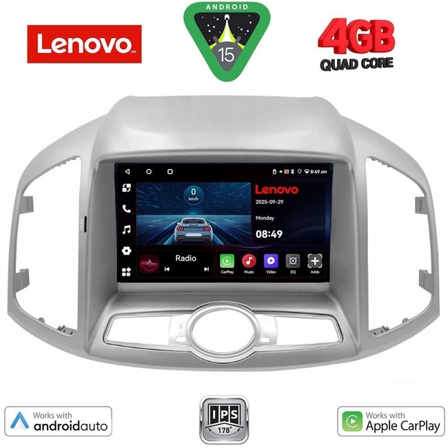 LENOVO LVE 8071_CPAA (9inc) MULTIMEDIA for CHEVROLET CAPTIVA mod. 2012>