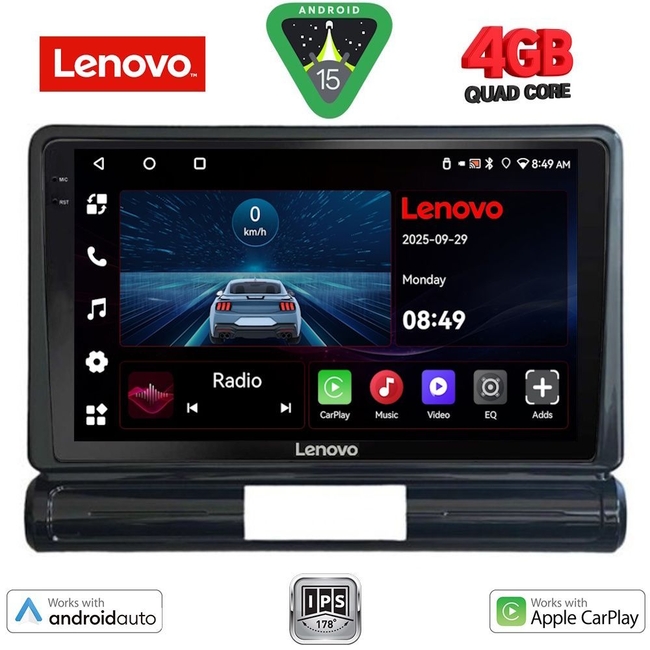 LENOVO LVE 8093M_CPAA (9inc) MULTIMEDIA TABLET for CITROEN C3 - DS3 mod. 2016> Med Version