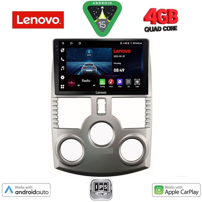 LENOVO LVE 8126_CPAA (9inc) MULTIMEDIA TABLET for DAIHATSU TERIOS mod. 2006-2017