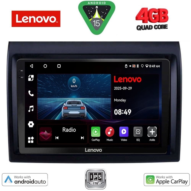 LENOVO LVE 8140_CPAA (9inc) MULTIMEDIA TABLET for FIAT DUCATO mod. 2006-2011