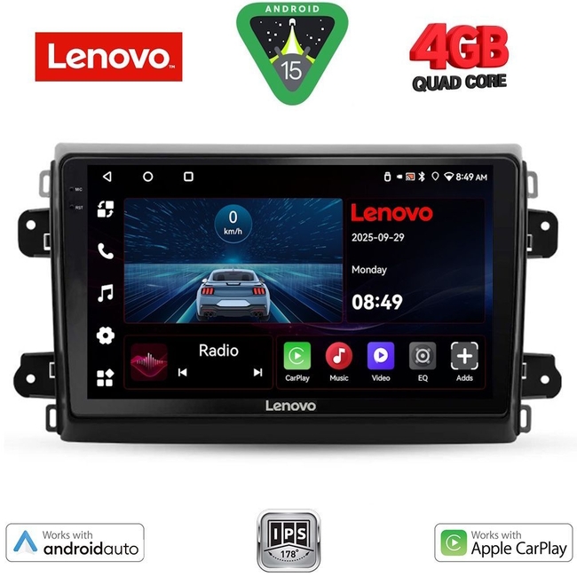 LENOVO LVE 8143_CPAA (9inc) MULTIMEDIA TABLET for FIAT DUCATO mod. 2021>