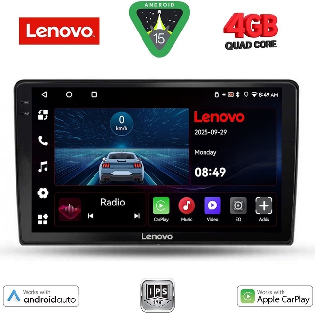 LENOVO LVE 8155_CPAA (10inc) MULTIMEDIA TABLET for FORD FIESTA mod. 2018>