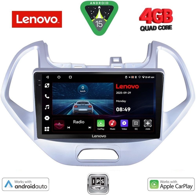 LENOVO LVE 8167LO_CPAA (9inc) MULTIMEDIA TABLET for FORD KA mod. 2017>