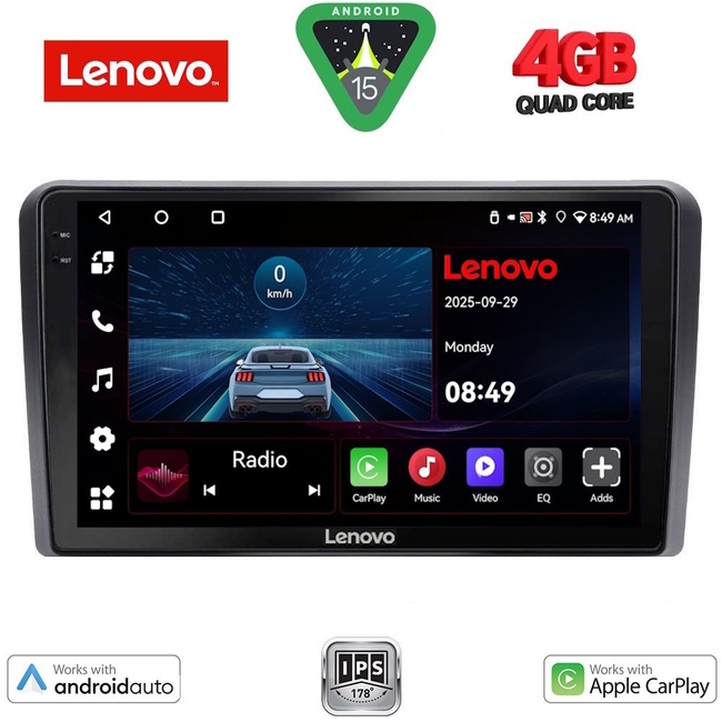 LENOVO LVE 8178H_CPAA (10inc) MULTIMEDIA TABLET for FORD TRANSIT CUSTOM | TOURNEO CUSTOM mod. 2019> High Version