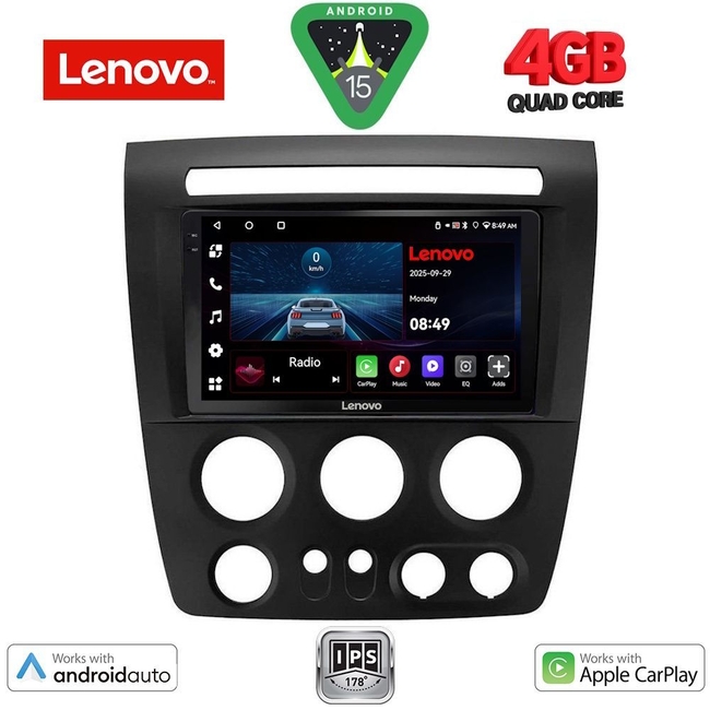 LENOVO LVE 8218_CPAA (9inc) MULTIMEDIA TABLET for HUMMER H3 mod. 2005-2009
