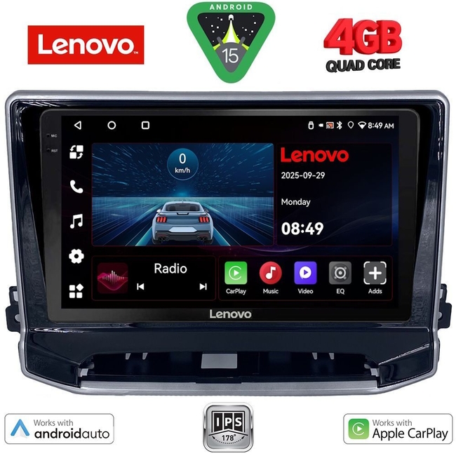 LENOVO LVE 8279_CPAA (10inc) MULTIMEDIA TABLET for JEEP COMPASS mod. 2022>