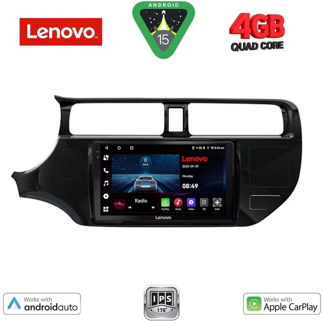 LENOVO LVE 8314_CPAA (9inc) MULTIMEDIA TABLET for KIA RIO mod. 2012-2015