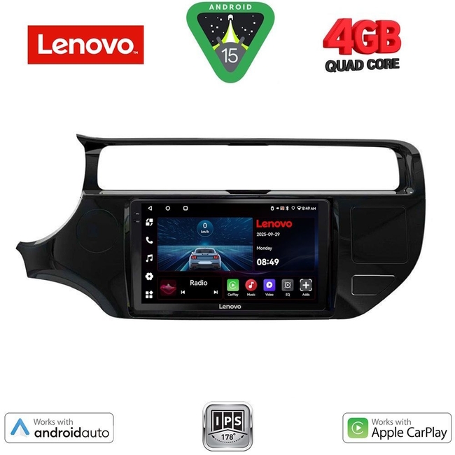 LENOVO LVE 8315_CPAA (9inc) MULTIMEDIA TABLET for KIA RIO mod. 2015-2018