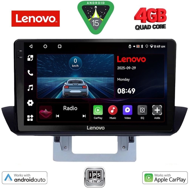 LENOVO LVE 8364_CPAA DASH (9inc) MULTIMEDIA TABLET for MAZDA BT50 mod. 2012-2019