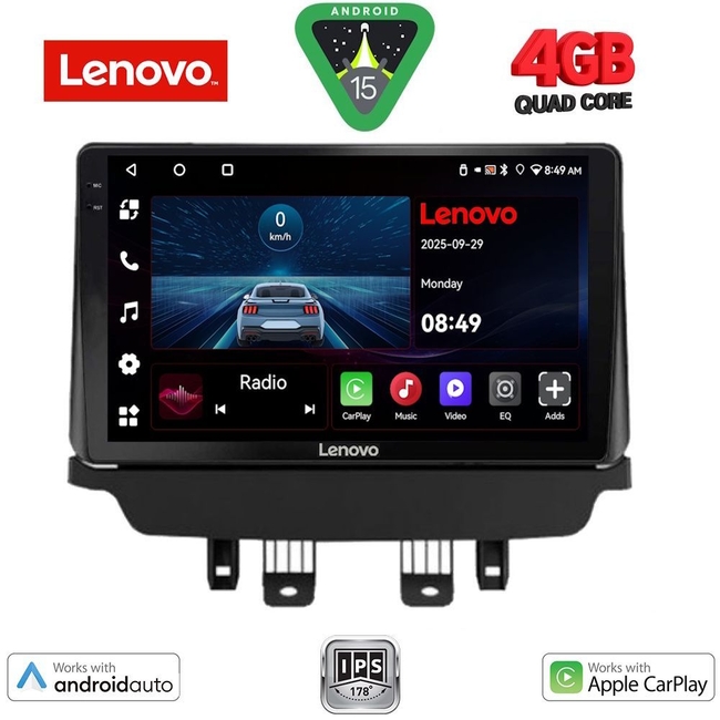 LENOVO LVE 8384_CPAA (9inc) MULTIMEDIA TABLET for MAZDA CX3 mod. 2014>