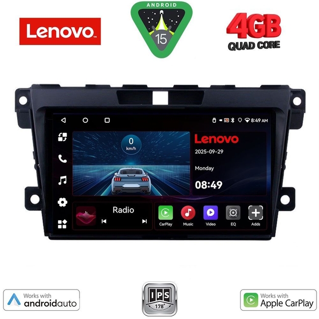 LENOVO LVE 8389_CPAA (9inc) MULTIMEDIA TABLET for MAZDA CX7  mod. 2006-2012