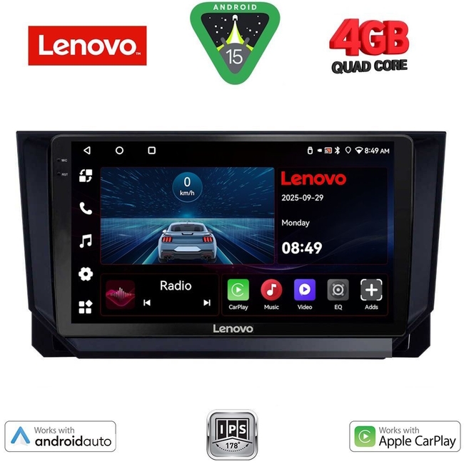 LENOVO LVE 8391_CPAA (10inc) MULTIMEDIA TABLET for MAZDA CX9 mod. 2006-2015